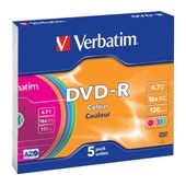 Verbatim DVD-R Colour f&uuml;r 3,99 Euro