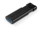 Verbatim USB Typ-A Stick 256 GB  PinStripe 3.0 (Schwarz) f&uuml;r 44,99 Euro