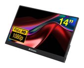 Verbatim Full HD Monitor 35,6 cm (14 Zoll) 16:9 6 ms 220 cd/m²  PM-14 (Schwarz) f&uuml;r 144,99 Euro
