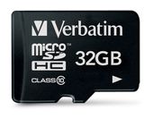 Verbatim MicroSDHC Speicherkarte 32 GB Klasse 10 Premium f&uuml;r 8,49 Euro