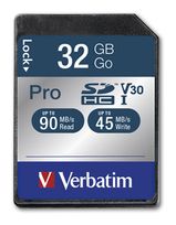 Verbatim SDHC Speicherkarte 32 GB Klasse 10 Pro f&uuml;r 10,99 Euro
