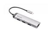 Verbatim USB-C Multiport-Hub 4-Port USB 3.2 Gen 1 f&uuml;r 11,96 Euro