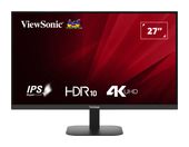Viewsonic 4K Ultra HD Monitor 68,6 cm (27 Zoll) 16:9 4 ms 250 cd/m²  VA2708-4K-HD (Schwarz) f&uuml;r 267,96 Euro