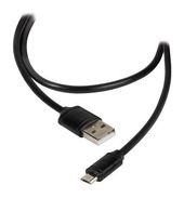 Vivanco Stecker Rundkabel USB A auf Micro-USB B 1,2 m  36251 (Schwarz) f&uuml;r 9,99 Euro