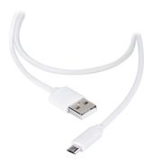 Vivanco Stecker Micro-USB B auf USB A 1,2 m  36252 (Weiß) f&uuml;r 9,99 Euro