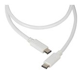 Vivanco Stecker USB C auf USB C 1,2 m  37561 (Weiß) f&uuml;r 12,99 Euro