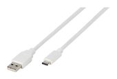 Vivanco Stecker USB C auf USB A 1,2 m  38756 (Weiß) f&uuml;r 9,99 Euro