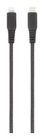 Vivanco Stecker Lightning auf USB C 0,5 m  62228 (Schwarz) f&uuml;r 19,96 Euro