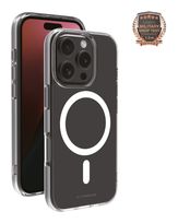 Vivanco Cover für Apple iPhone 16 Pro  Mag Steady Anti Shock (Transparent, Weiß) f&uuml;r 18,46 Euro