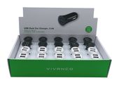 Vivanco USB Dual Car Charger f&uuml;r 7,99 Euro