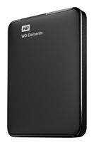 Western digital 2 TB externe Festplatte 2.5"  Elements Portable (Schwarz) f&uuml;r 109,96 Euro