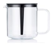 Wilfa Karaffe (Schwarz, Transparent) 631845 Glaskanne f&uuml;r 32,99 Euro
