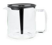 Wilfa Karaffe (Transparent, Schwarz) 632315 Glaskanne f&uuml;r 37,99 Euro