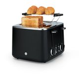 Wilfa Toaster 1600 W 4 Scheibe(n) 7 Stufen  TO4B-1600 (Schwarz) f&uuml;r 98,96 Euro