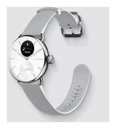 Withings Hybrid 38 mm Smartwatch Rund 282 ppi  ScanWatch 2 (Edelstahl) f&uuml;r 302,00 Euro