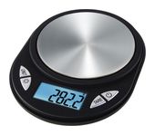 Xavax Elektronische Küchenwaage bis 0,5 kg Genauigkeit 0,1 g  095318 Jewel (Schwarz) f&uuml;r 16,96 Euro