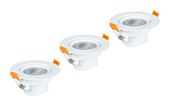 Xavax LED Warmweiß (3000K) Warmweiß AC 112695 Einbaustrahler f&uuml;r 21,46 Euro
