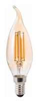 Xavax LED Lampe Kerze E14 EEK: F 400 lm Ultra-Warmweiß(2400K) entspricht 35 W 112841 f&uuml;r 8,39 Euro