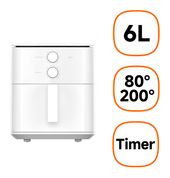 Xiaomi Heißluftfritteuse 6 l 1550 W  BHR8588EU (Weiß) f&uuml;r 59,99 Euro