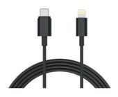 XLayer Stecker Lightning auf USB C 1 m  217080 (Schwarz) f&uuml;r 19,96 Euro