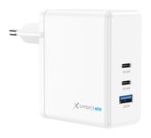 XLayer 220356 Schnellladegerät max. 140W, 2xUSB-C, 1xUSB-A f&uuml;r 36,46 Euro