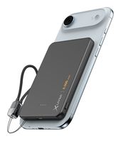 XLayer 5000 mAh Powerbank USB Typ-C Kabelloses Laden  MagFix Pro (Schwarz) f&uuml;r 20,46 Euro