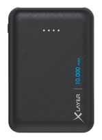 XLayer 10000 mAh Powerbank Micro-USB + USB Type-C  Micro (Schwarz) f&uuml;r 16,46 Euro