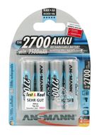 Ansmann Blister 4 X Accu, AA, 2700mAh f&uuml;r 22,96 Euro