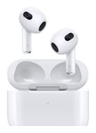 Apple AirPods (3rd Gen.) In-Ear Bluetooth Kopfhörer kabellos 6 h Laufzeit IPX4 (Weiß) für 215,96 Euro