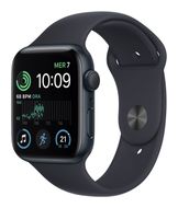 Apple Watch SE Digital 44 mm Smartwatch Rechteckig 18 h (Schwarz) für 308,00 Euro