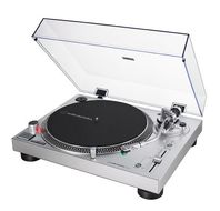 Audio-Technica Plattenspieler mit Direktantrieb  AT-LP120X (Silber) f&uuml;r 296,96 Euro