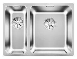 BLANCO SOLIS 340/180-IF, Edelstahl Bürstfinish, ohne Ablauffernbedienung, ohne Zubehör, Becken rechts, 600 mm Untermaß f&uuml;r 587,00 Euro