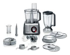Bosch 1250 W Küchenmaschine 3,9 l  MC812M865 MultiTalent 8 (Schwarz, Edelstahl) f&uuml;r 210,96 Euro