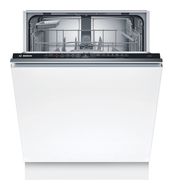 Bosch 60 cm Geschirrspüler vollintegriert (ohne Front) Leise 13 Maßgedecke aquaStop Funktion Wärmetauscher Serie 2 SMV2HTX08E f&uuml;r 497,00 Euro