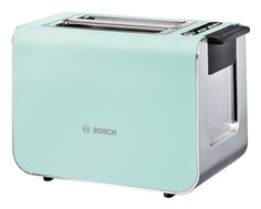 Bosch TAT8612 Styline Toaster 860 W 2 Scheibe(n) 9 Stufen (Grün) für 69,96 Euro