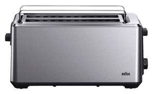 Braun Toaster 1470 W 2 Scheibe(n)  HT5220BK (Schwarz, Edelstahl) f&uuml;r 58,99 Euro