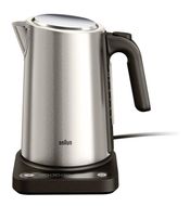 Braun 1,7 l Wasserkocher 2200 W  WK5205 ID Collection (Schwarz, Edelstahl) f&uuml;r 60,96 Euro