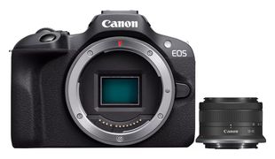 Canon EOS R100 + RF-S 18-45mm F4.5-6.3 IS STM Kit für 537,00 Euro