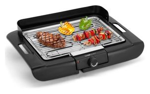 Clatronic 2000 W mit 360 x 250 mm Fläche  BQ3841 Tischgrill (Schwarz) f&uuml;r 22,46 Euro