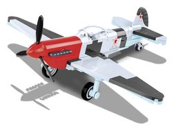 COBI 140 Teile (Dunkles Grau/Hellgrau/Rot) Yakovlev Yak-3 Bauset f&uuml;r 24,46 Euro
