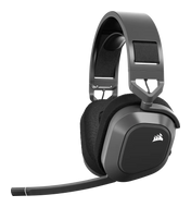 Corsair HS80 Max Wireless Ohraufliegender Bluetooth Kopfhörer kabellos (Schwarz) für 178,96 Euro