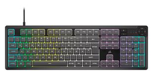 Corsair RGB-LED Gaming Tastatur USB  K55 Core (Grau) f&uuml;r 39,99 Euro