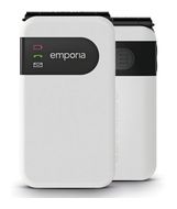 Emporia 4G Smartphone 7,11 cm (2.8 Zoll) Single SIM  SimpliCity glam (Weiß) f&uuml;r 74,46 Euro