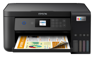 Epson EcoTank ET-2850 All in One A4 Tintenstrahl Drucker 5760 x 1440 DPI für 265,96 Euro