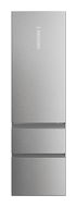 Haier 289 l / 125 l Kühl-Gefrierkombi freistehend NoFrost 120 kWh Jahr  HTW7620ANMG (Edelstahl) f&uuml;r 1.134,00 Euro