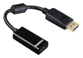 Hama 00133491 DisplayPort-Adapter für HDMI Ultra HD für 17,96 Euro