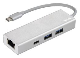 Hama 135757 USB-3.1-Type-C-Hub 5000 Mbit/s für 40,46 Euro