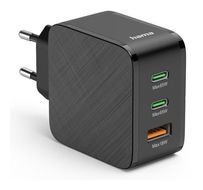 Hama 00201965 Schnellladegerät max. 65W 2xUSB-C 1xUSB-A f&uuml;r 18,46 Euro