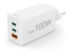 Hama 00201997 Schnellladegerät max 100W, 2xUSB-C, 1xUSB-A f&uuml;r 55,96 Euro
