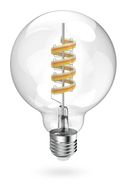 Hama LED Lampe Globe E27 EEK: F 470 lm Weiß (6500K) Dimmbar 176644 Smarte f&uuml;r 25,96 Euro